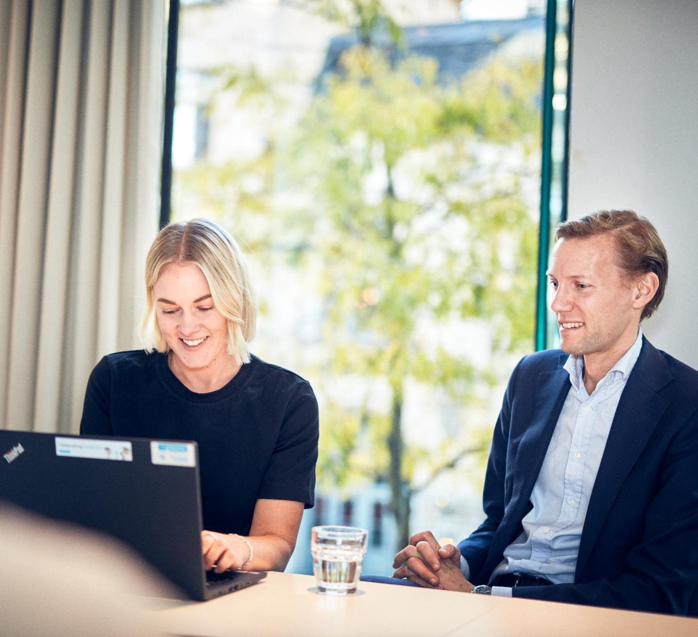 Meeting at the office